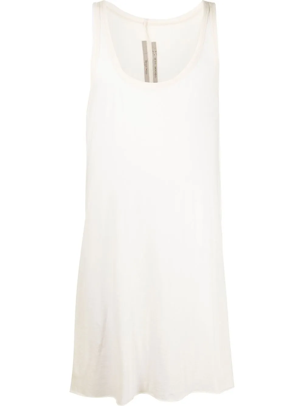 

Rick Owens camiseta larga - Blanco