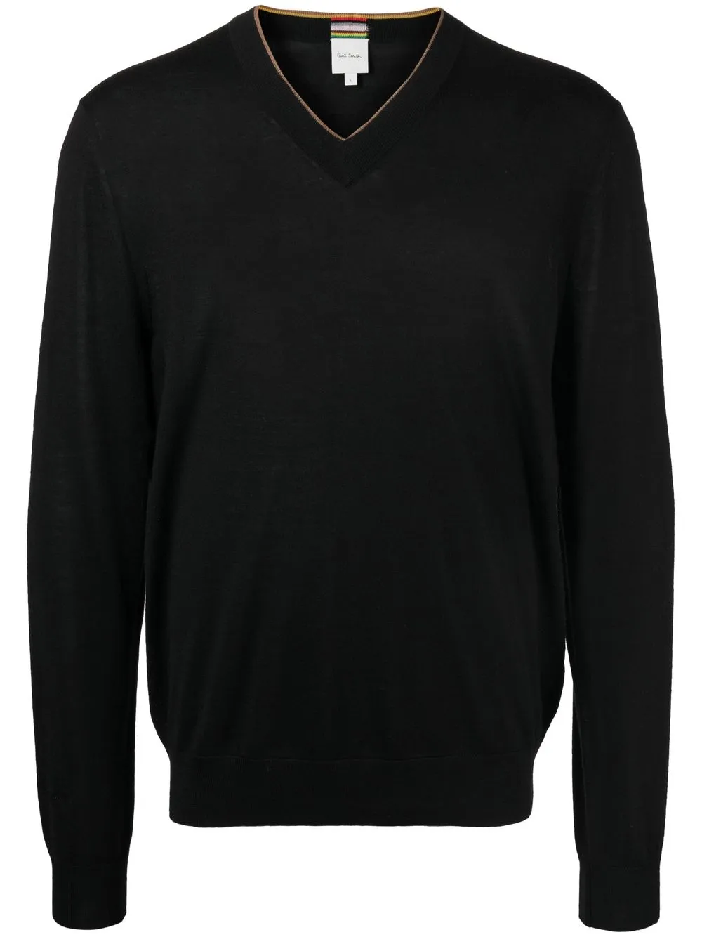 

Paul Smith V-neck merino-knit jumper - Black