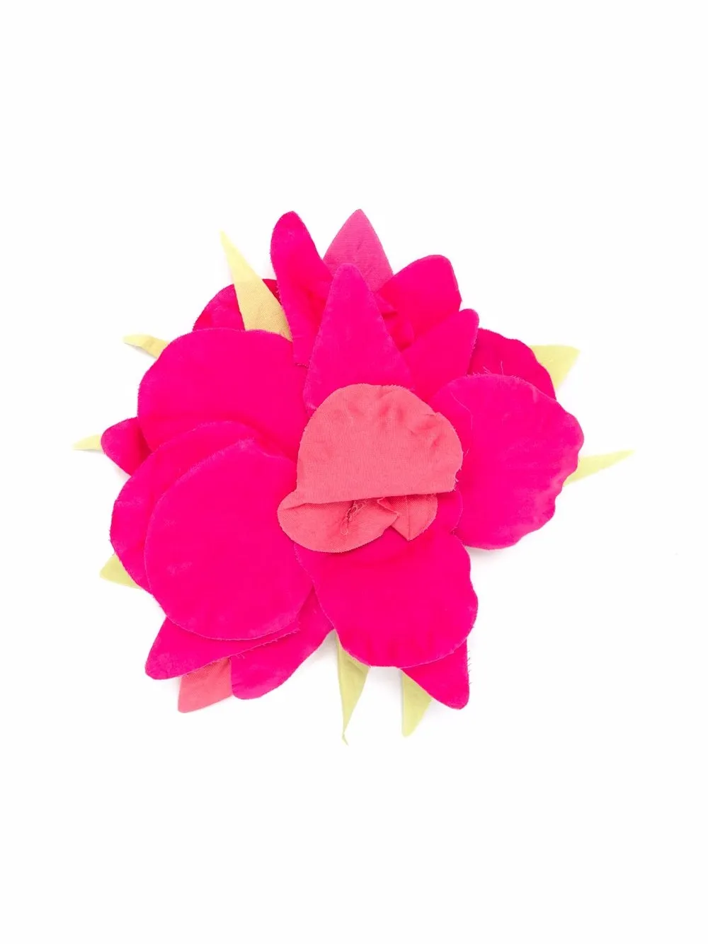 

Piccola Ludo floral-appliqué brooch - Pink