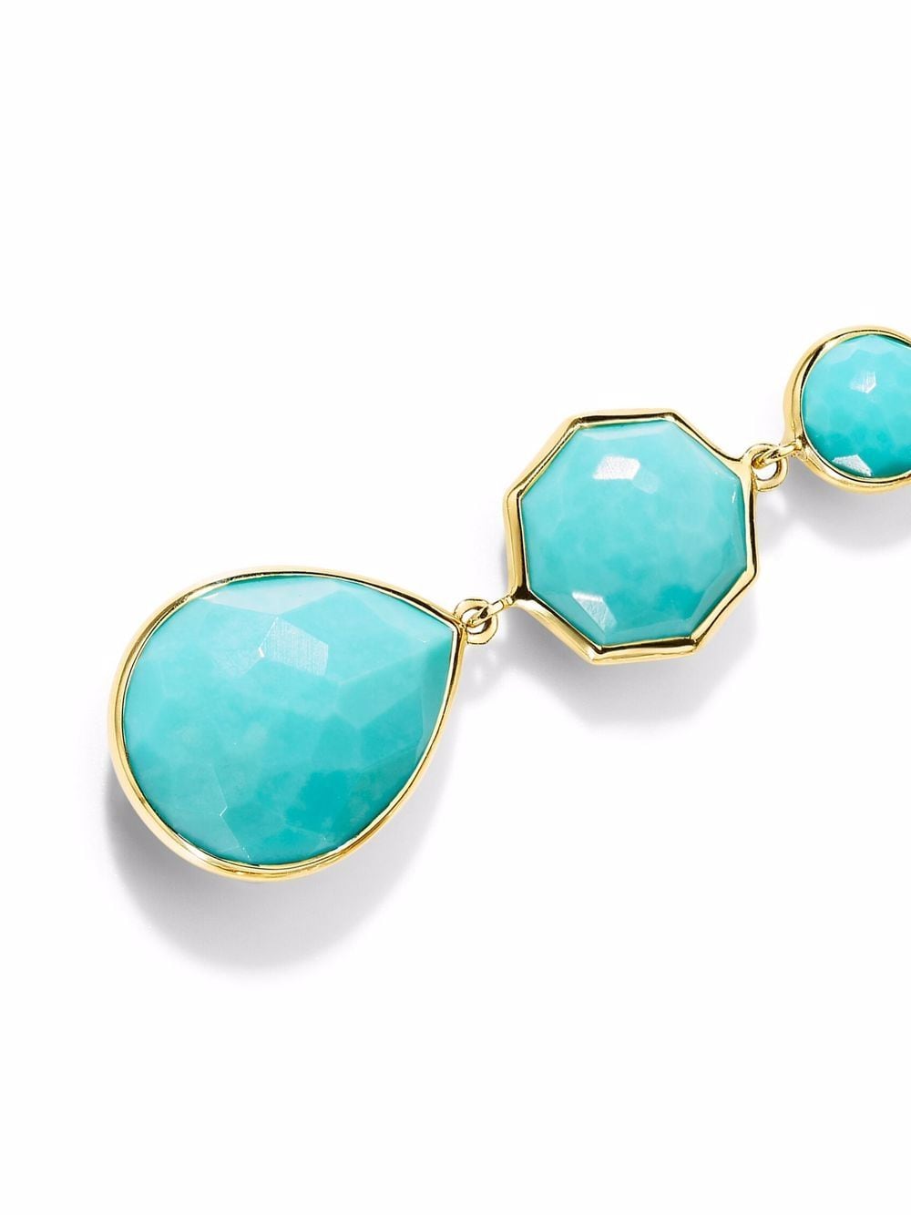Image 2 of IPPOLITA 18kt yellow gold Rock Candy® Small Crazy 8s earrings
