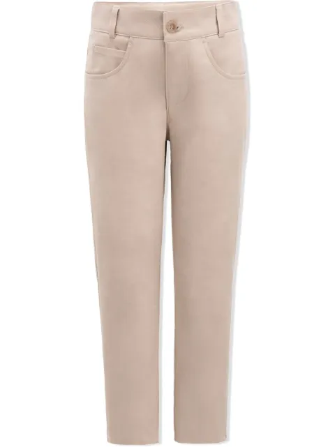 Moustache tailored stretch-cotton trousers