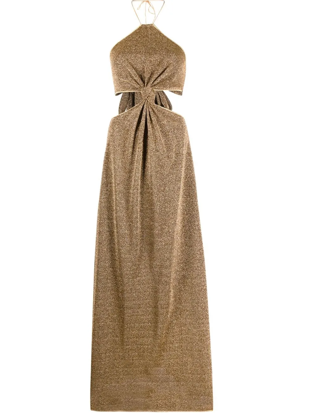 

Oséree vestido metalizado con aberturas - Dorado