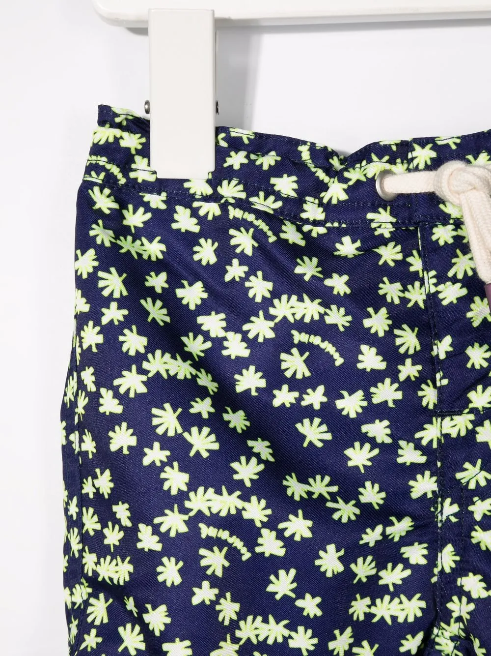  Bonpoint Patterned Drawstring Swim Shorts - Blue 