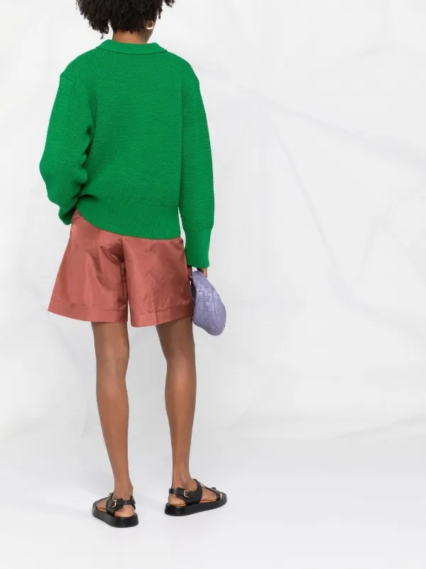 Valentino Garavani ヴァレンティノ ハイウエスト シルク