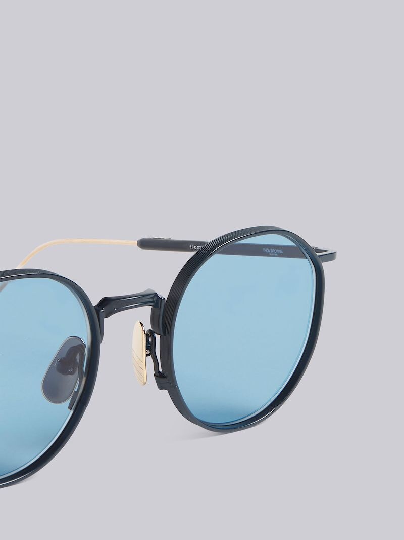 TB125 - Navy And Blue Pantos Sunglasses
