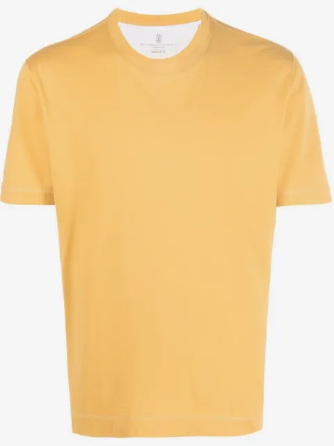 Brunello Cucinelli round-neck short-sleeved T-shirt