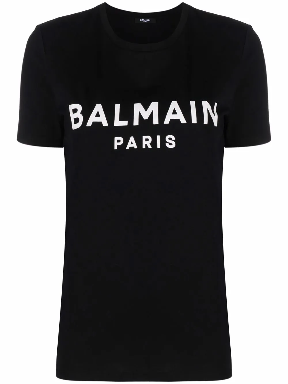 

Balmain playera con estampado del logo - Negro