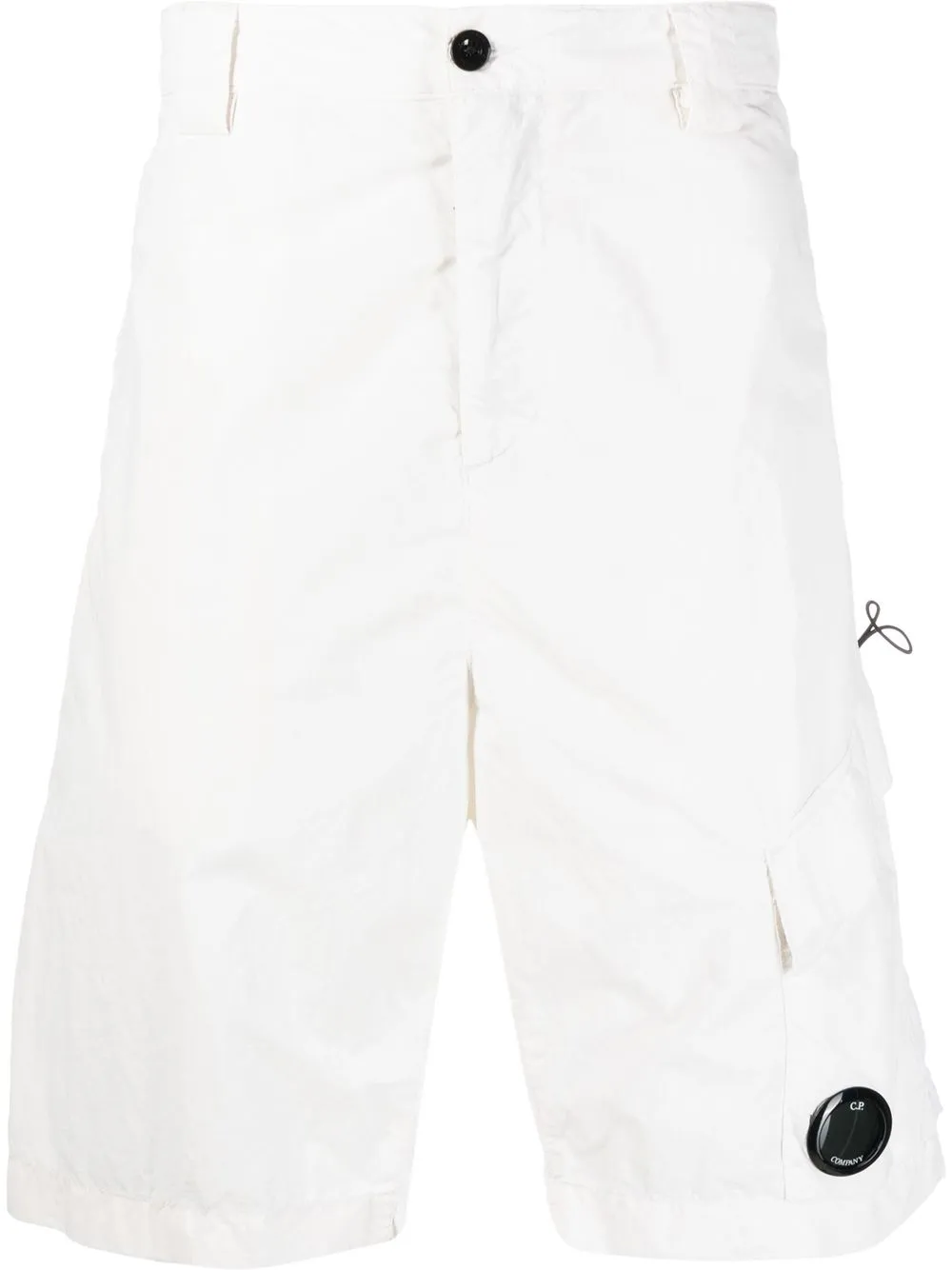 

C.P. Company bermudas con parche del logo - Blanco