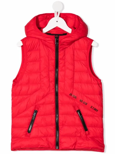 Diesel Kids جيليه مبطن بسحاب وهودي