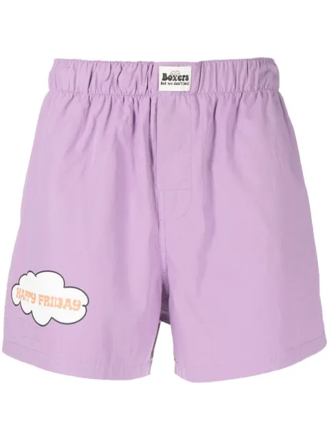 Natasha Zinko Happy Friday boxer shorts