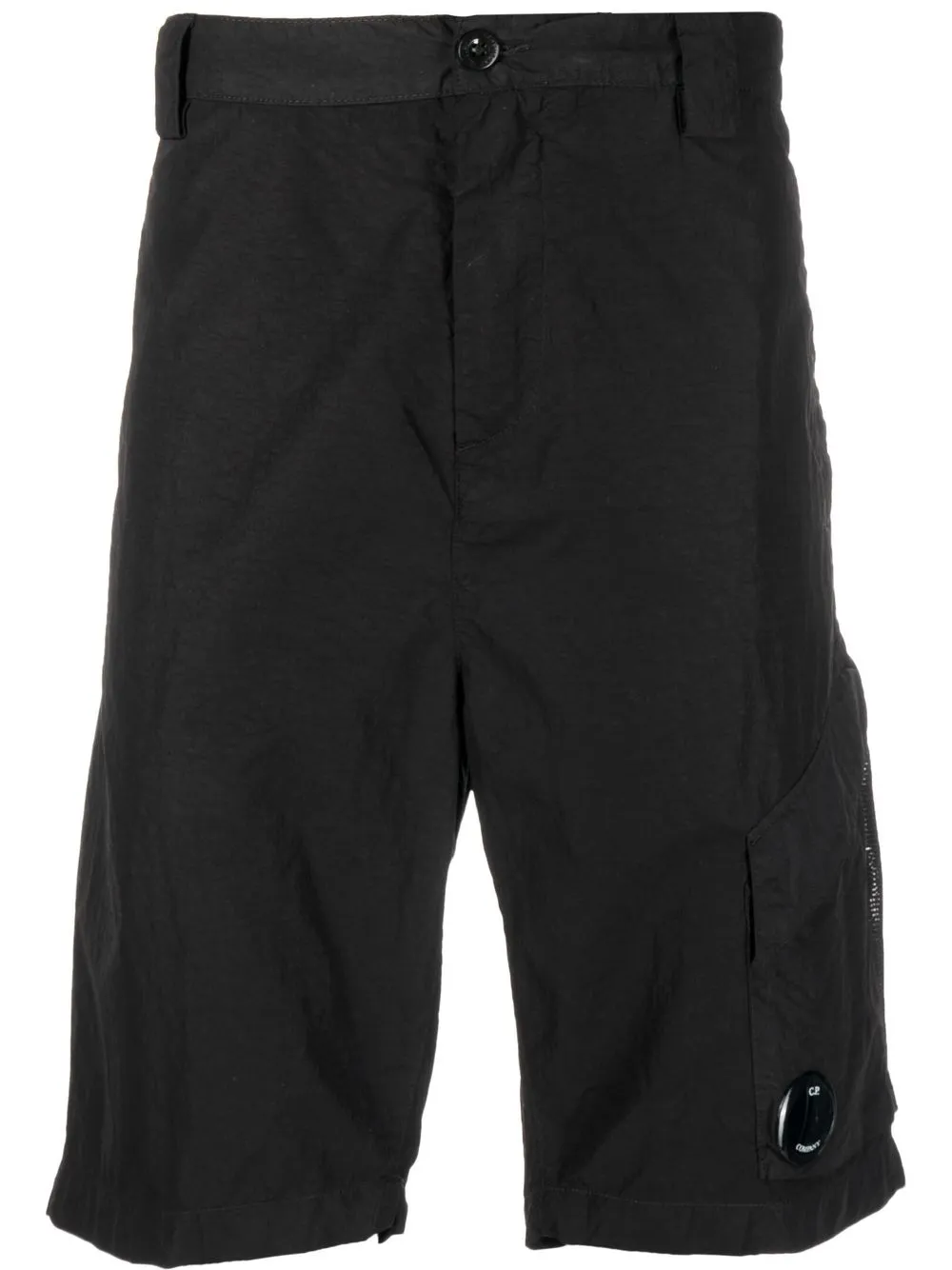 

C.P. Company bermudas con parche del logo - Negro