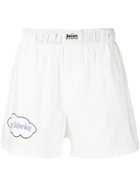 Natasha Zinko Happy Saturday boxer shorts