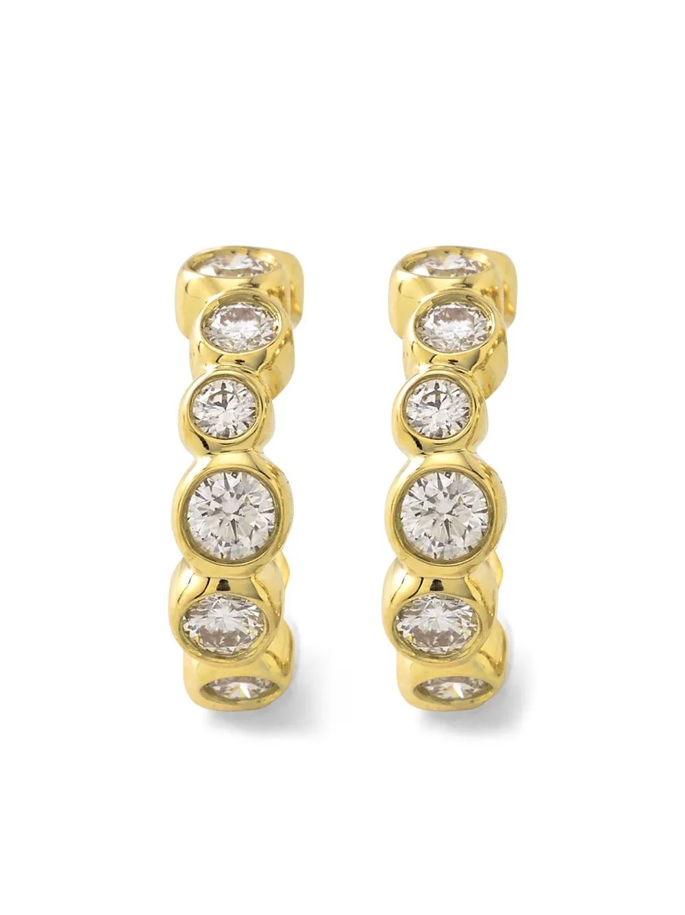 

IPPOLITA arracadas Stardust Starlet en oro amarillo de 18kt con diamantes - Dorado