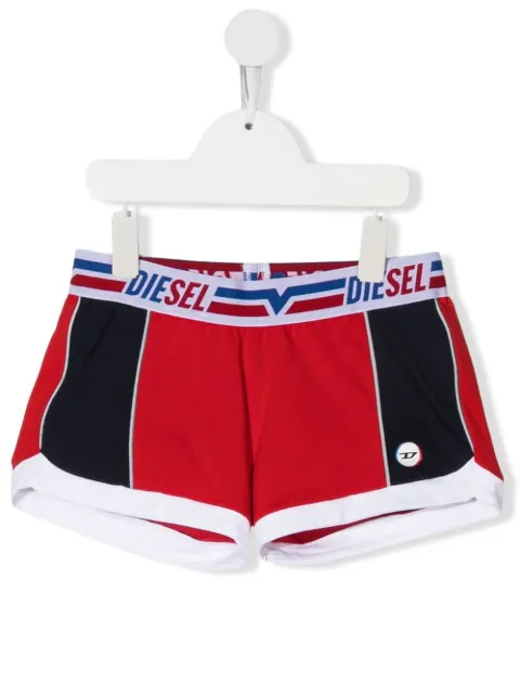 Diesel Kids لباس داخلي قطن بخصر بشعار الماركة