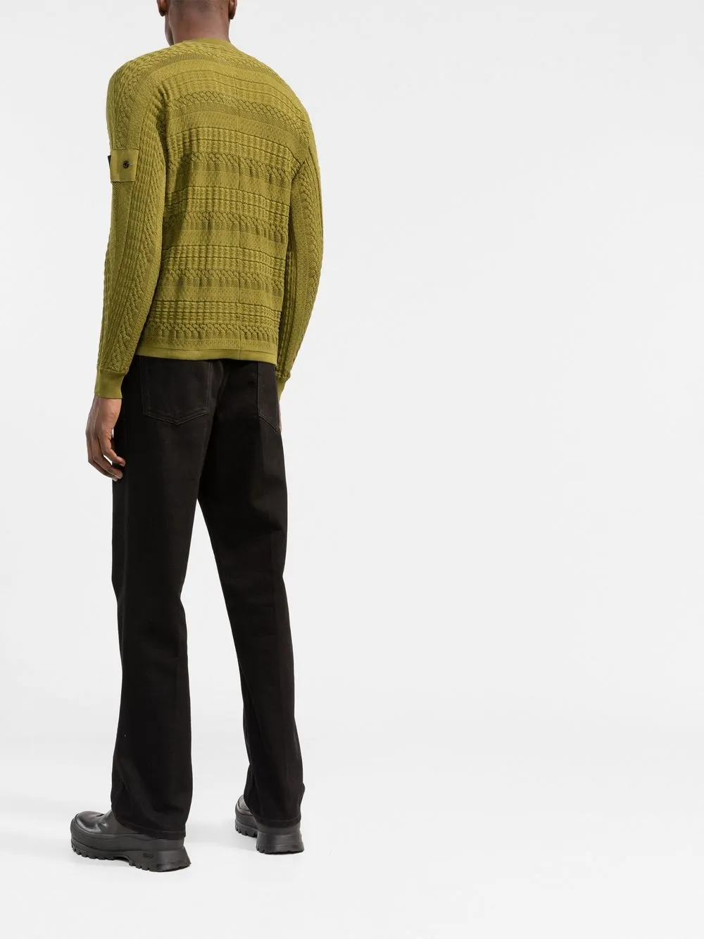 button-down knit cardigan