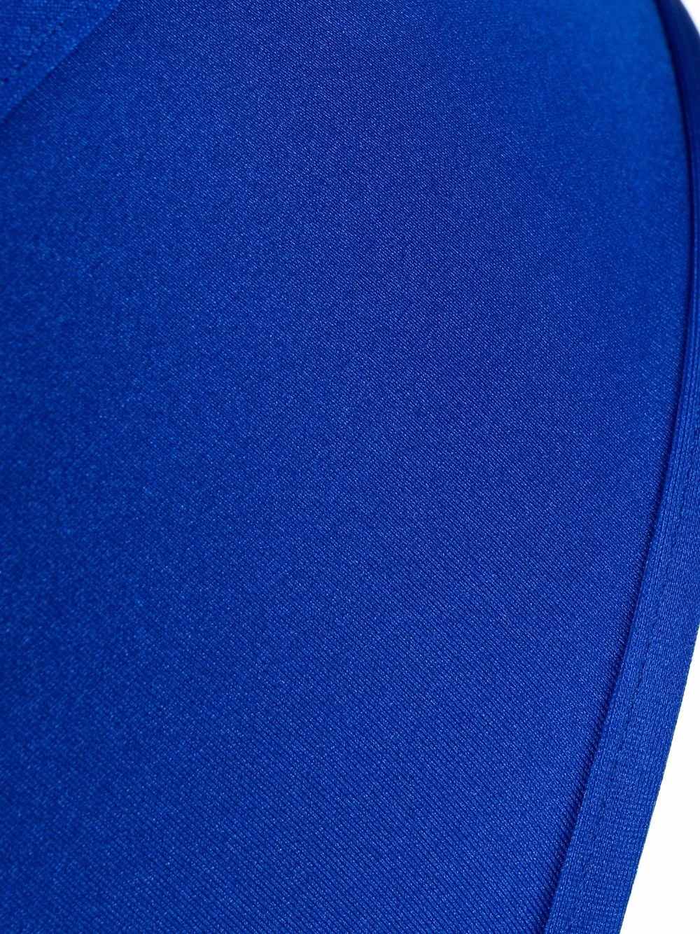 Balmain Asymmetrische bikinitop Blauw