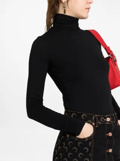 Raf Simons logo-embroidered turtleneck 