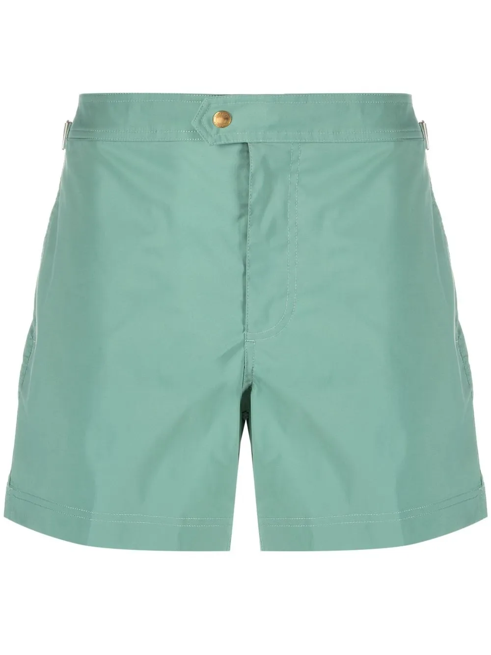 

TOM FORD buckle-detail swim shorts - Green