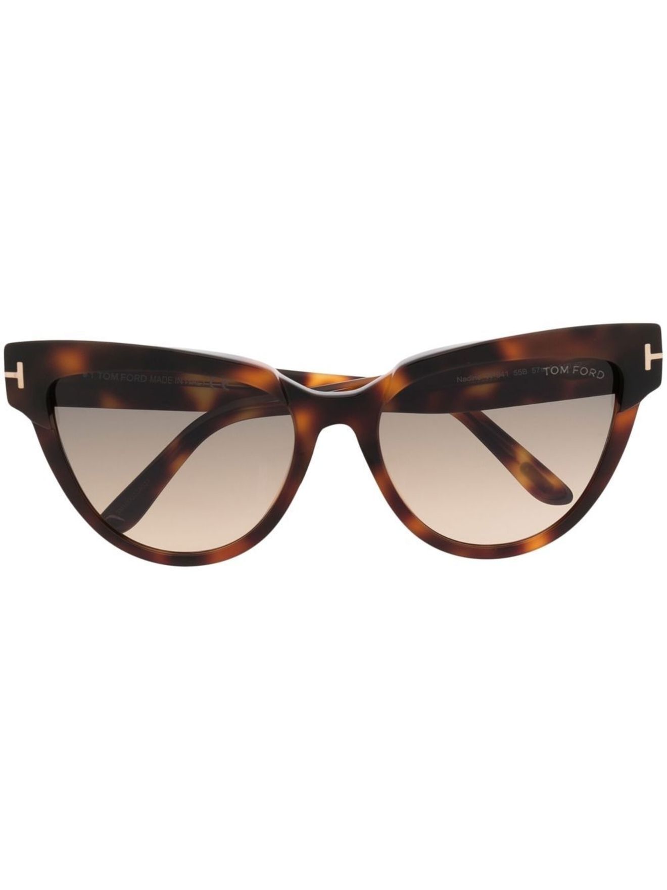 TOM FORD Eyewear Nadine cat-eye sunglasses brown | MODES