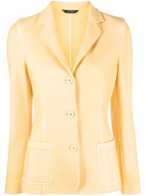 Colombo - single-breasted cashmere-blend blazer