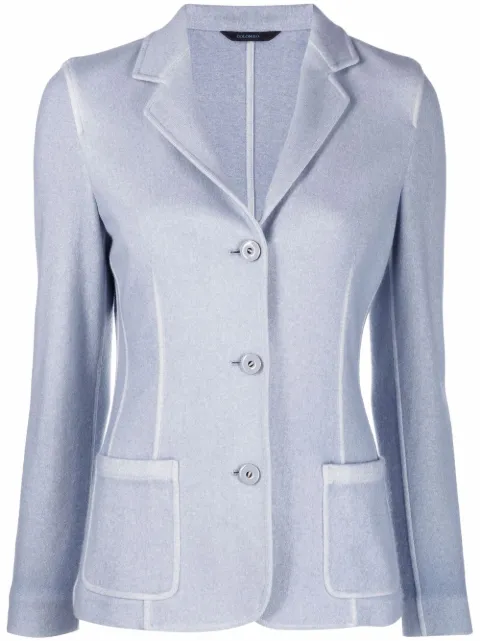 Colombo - single-breasted cashmere-blend blazer