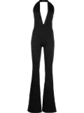 Alchemy x Lia Aram plunging V-neck jumpsuit - Black