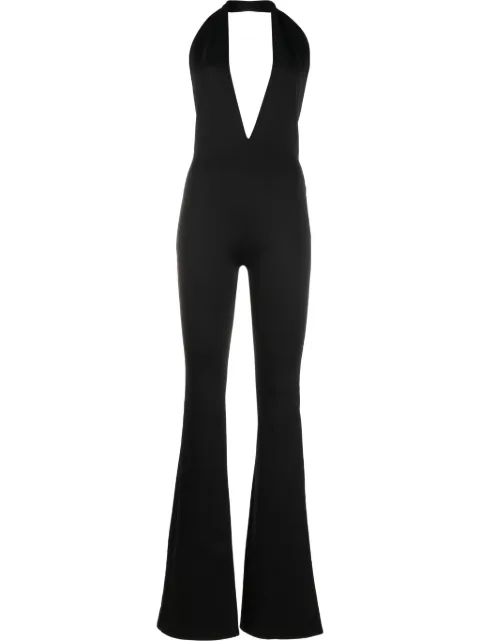 Alchemy x Lia Aram plunging V-neck jumpsuit