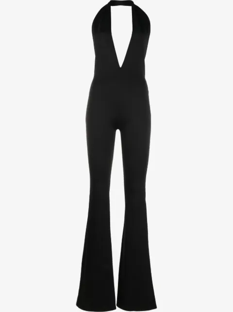 Alchemy x Lia Aram plunging V-neck jumpsuit