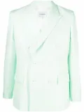 Casablanca double-breasted tailored blazer - Green