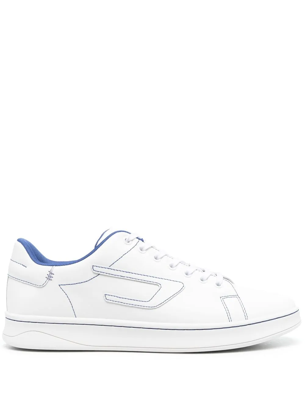 

Diesel zapatillas bajas con parche del logo - Blanco