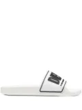 Diesel Sa-Mayemi CC logo-embossed slides - White