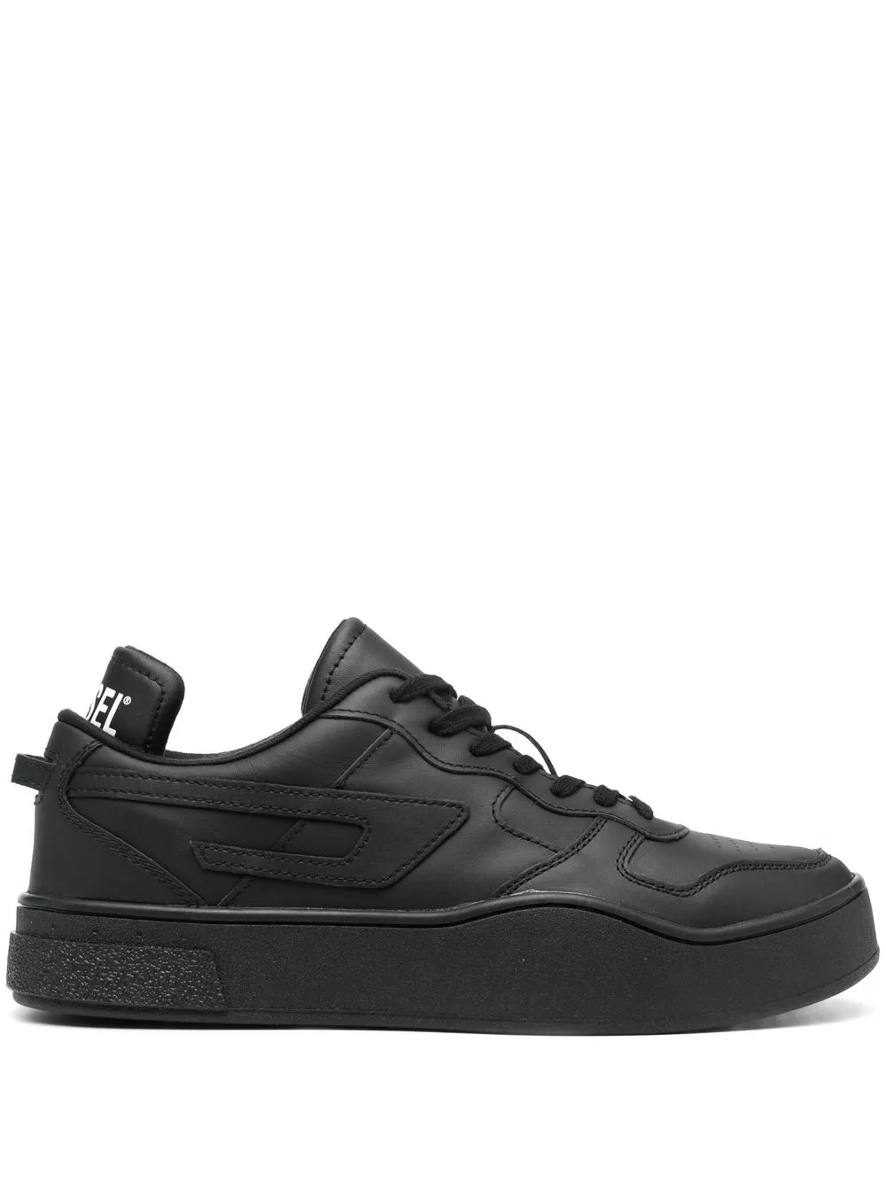 

Diesel side logo-patch detail sneakers - Black