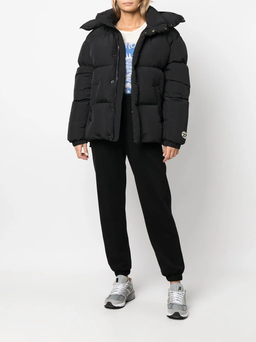 Diesel フーデッドダウンジャケット - Farfetch