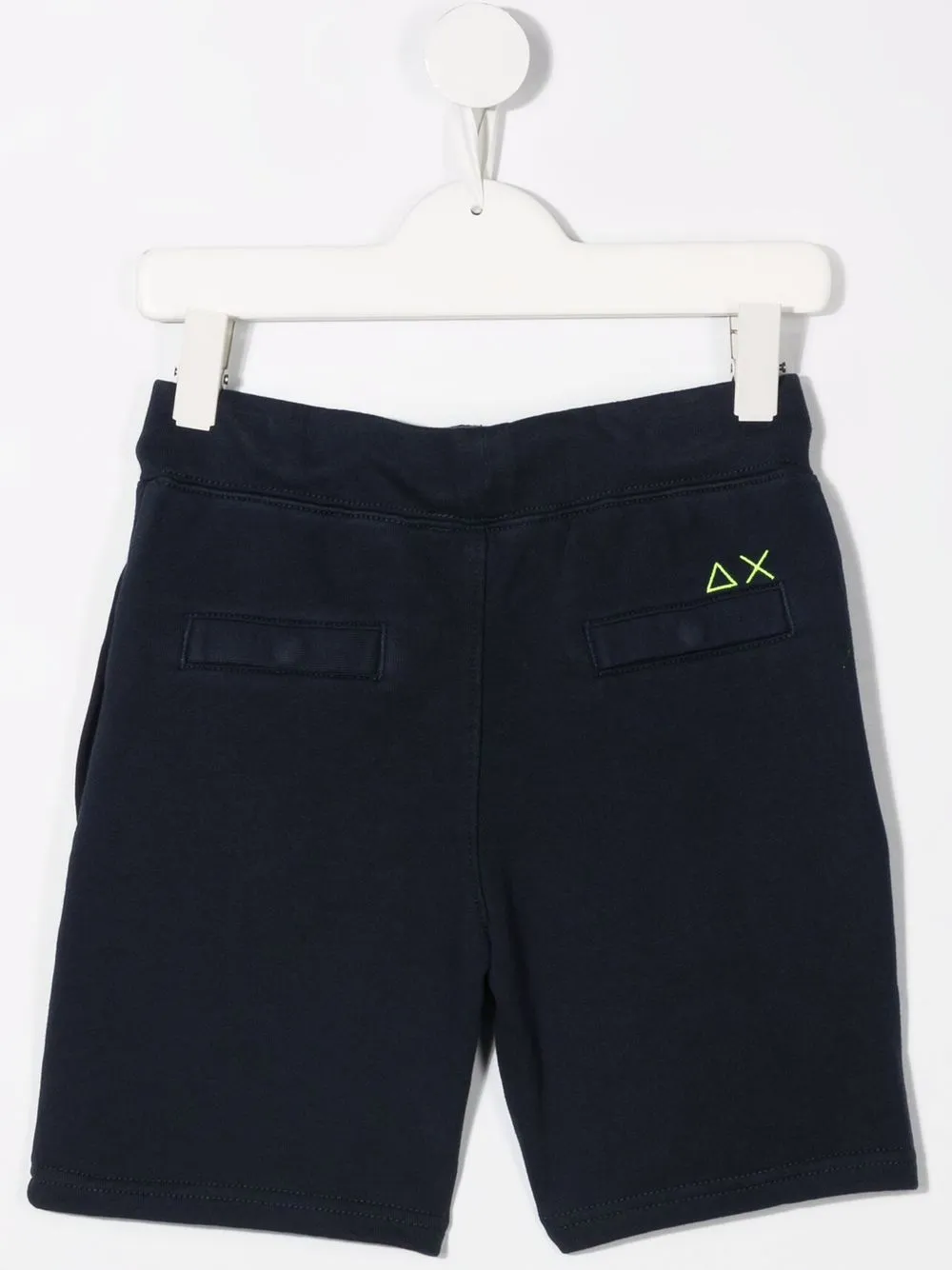 Sun 68 Shorts met logoprint - Blauw