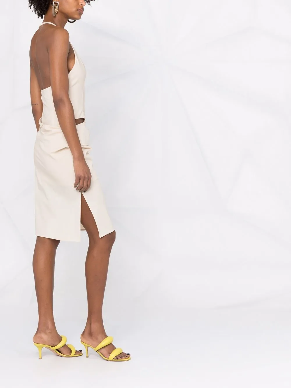 Jacquemus La Robe Hielo asymmetric dress | Image 6