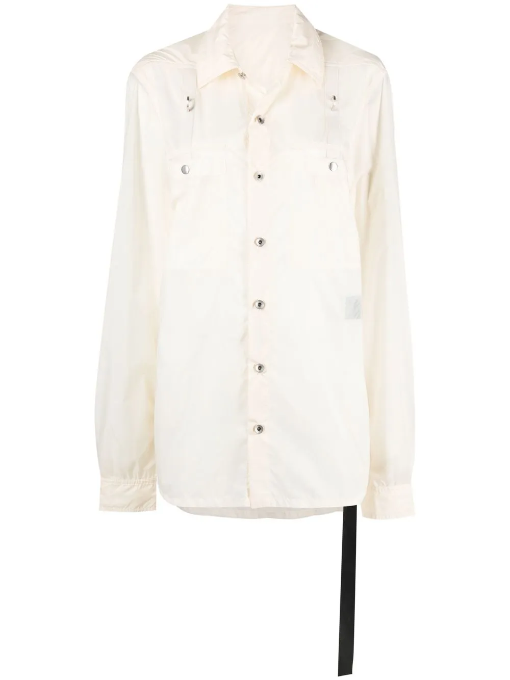 

Rick Owens DRKSHDW chamarra oversize con botones - 21 NATURAL