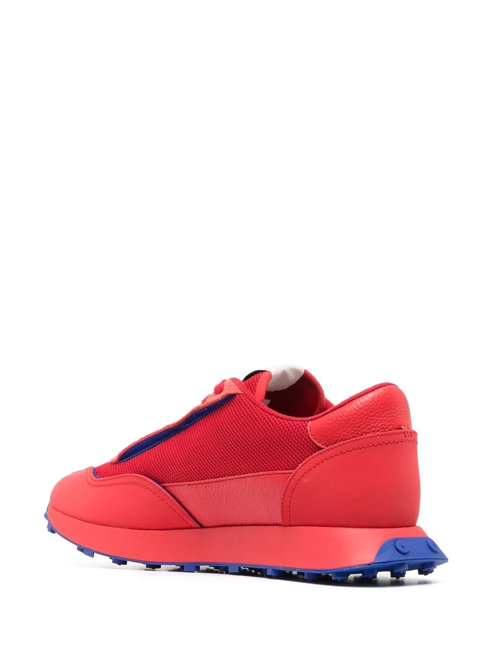 Diesel Logo-patch Low-top Sneakers In Red