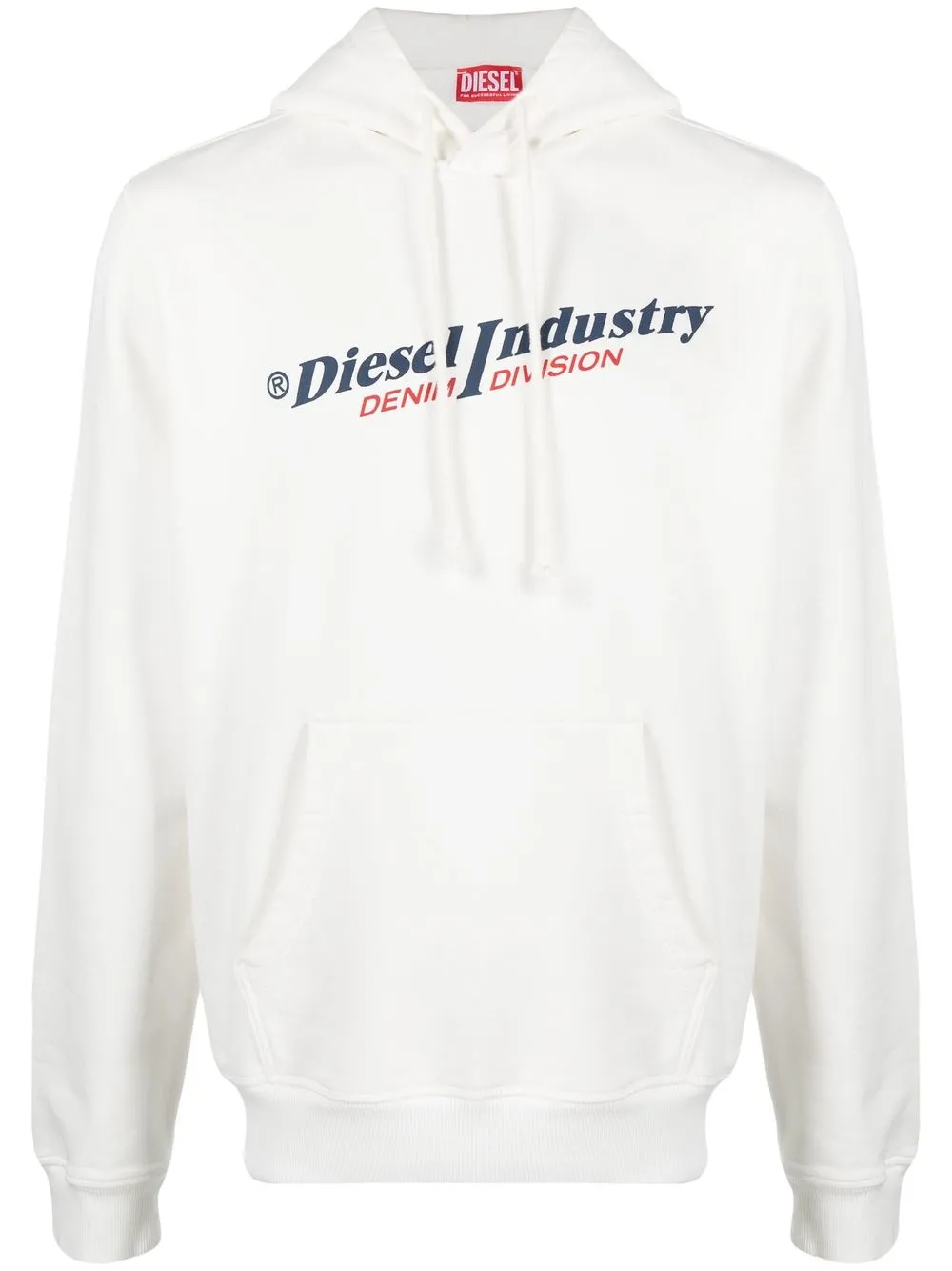 

Diesel S-Ginn-Hood-Ind hoodie - White