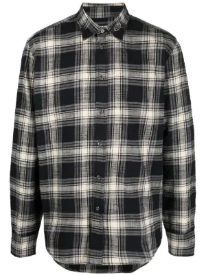 diesel plaid shirt