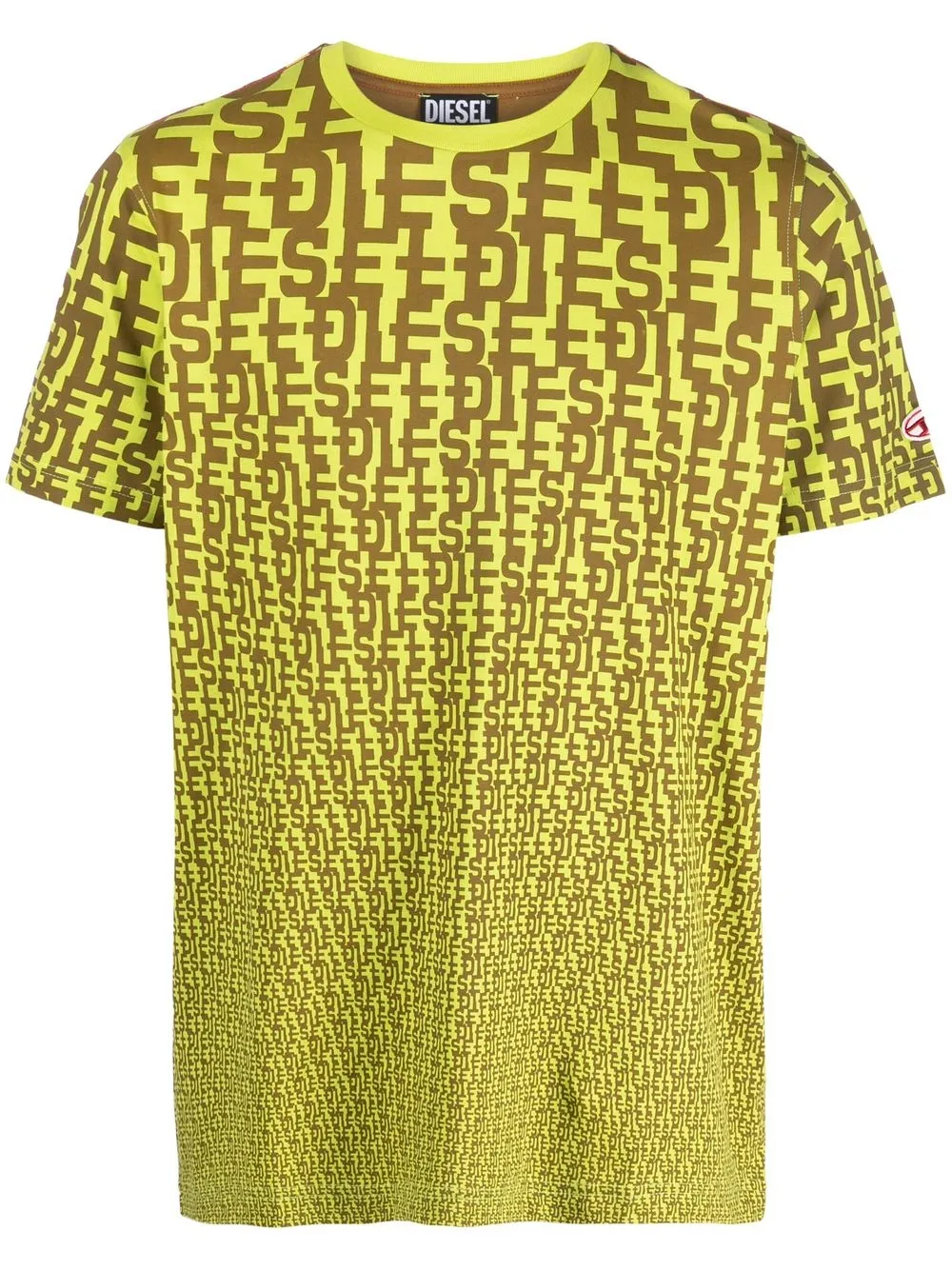 

Diesel logo-print short-sleeve T-shirt - Green