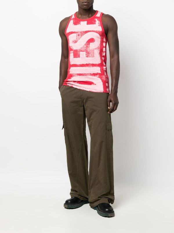 Diesel T-Lift-E1 logo-print Tank Top - Farfetch