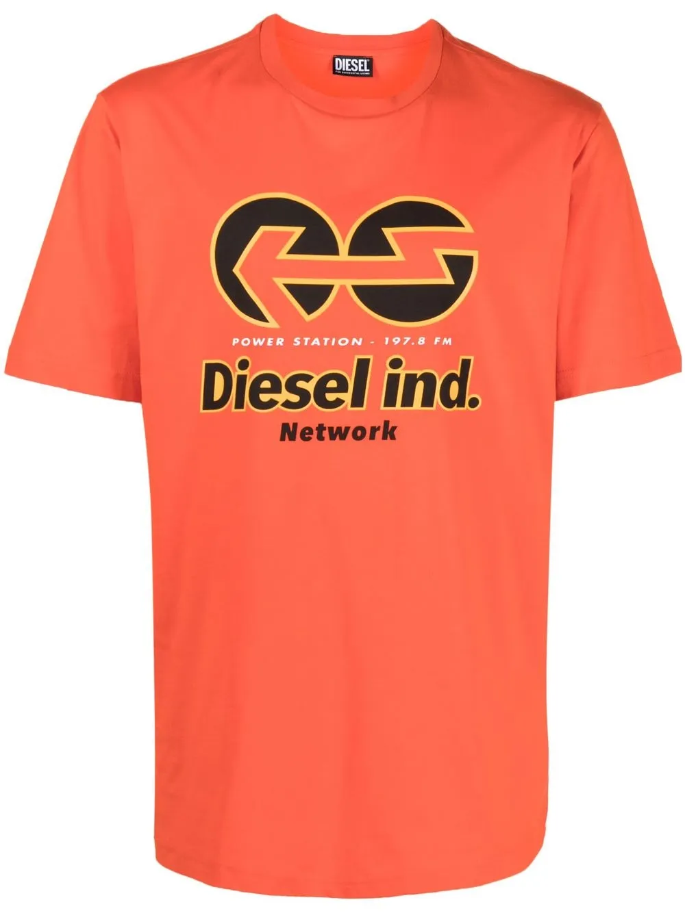 

Diesel playera T-JUST-E18 - Naranja