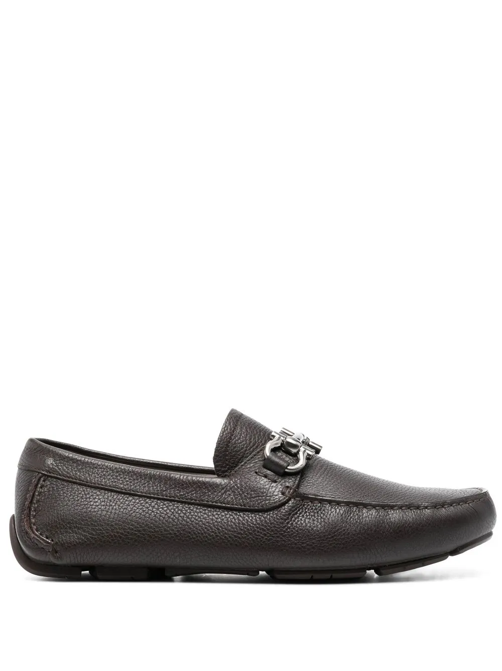 Ferragamo Gancini horse-bit Driver Loafers - Farfetch