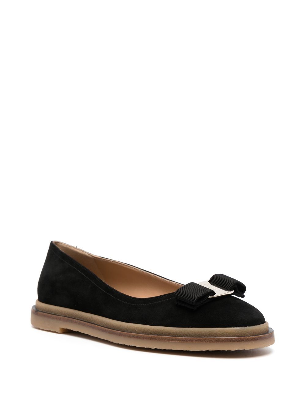 Ferragamo bow-embellished Ballet Flats - Farfetch