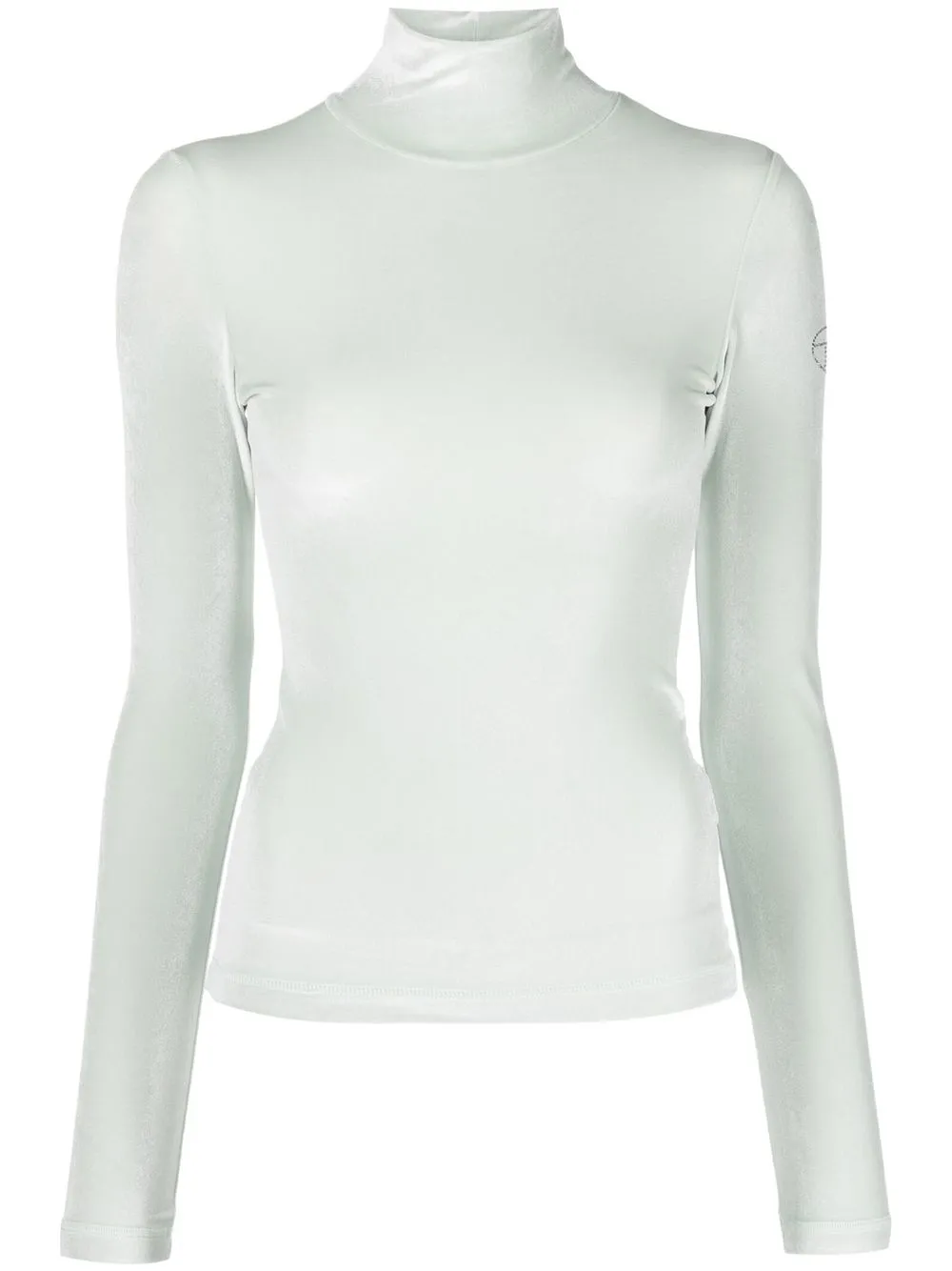 

Diesel top ajustado con cuello alto - Verde