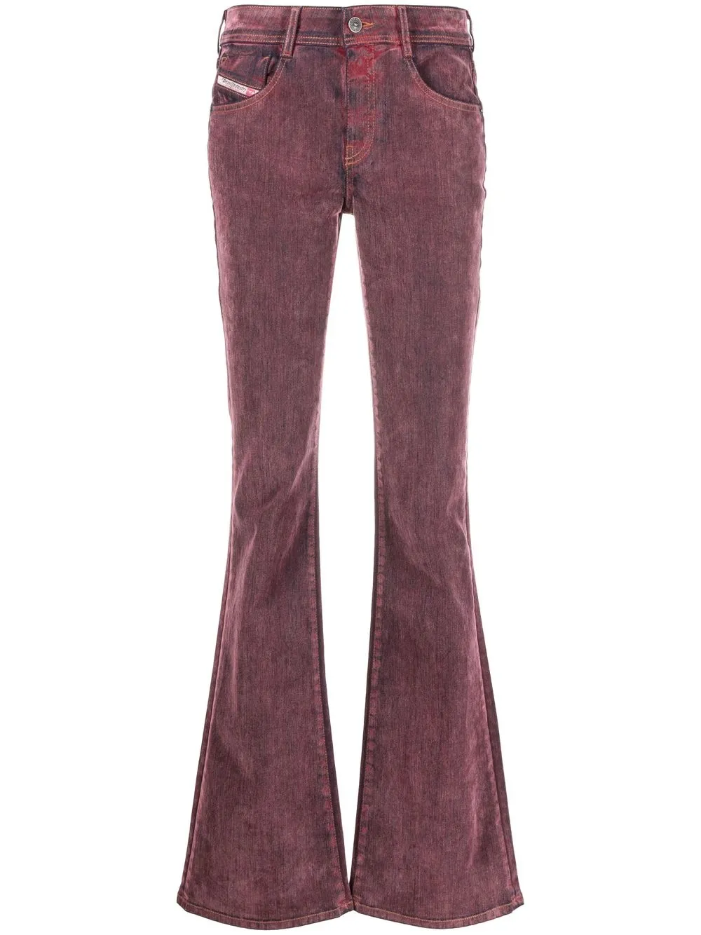 

Diesel 1969 D-Ebbey flared jeans - Pink