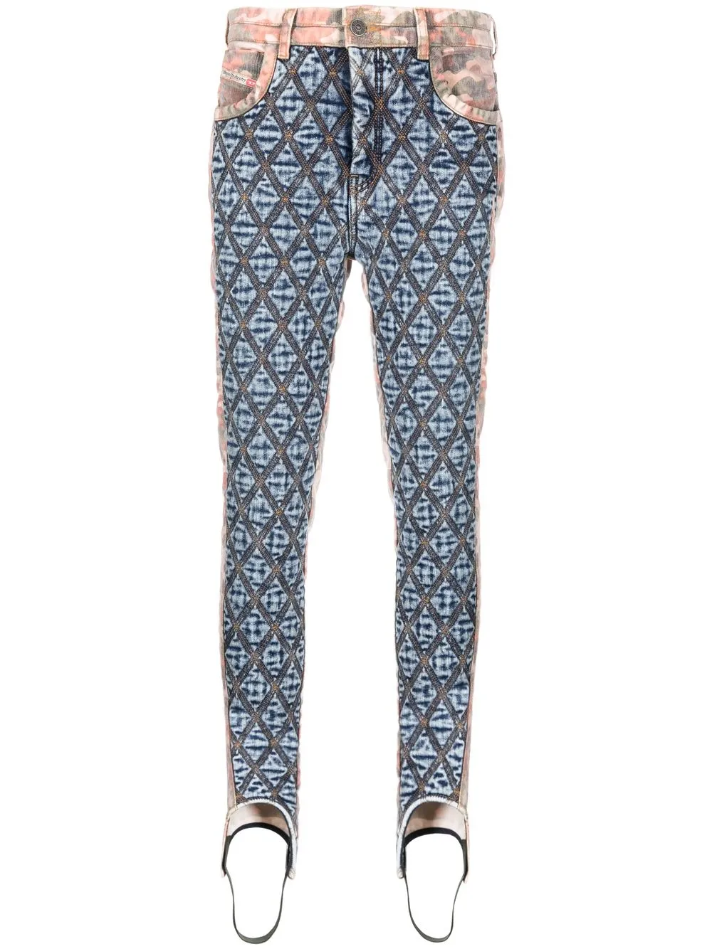 

Diesel printed jog jeans - Blue