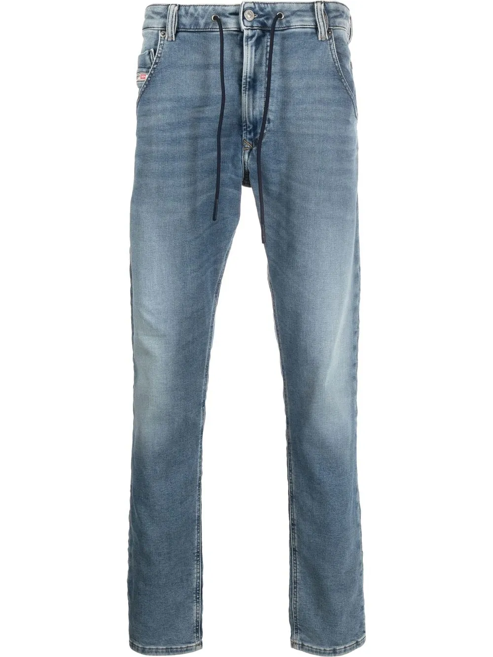 

Diesel drawstring tapered-leg jeans - Blue