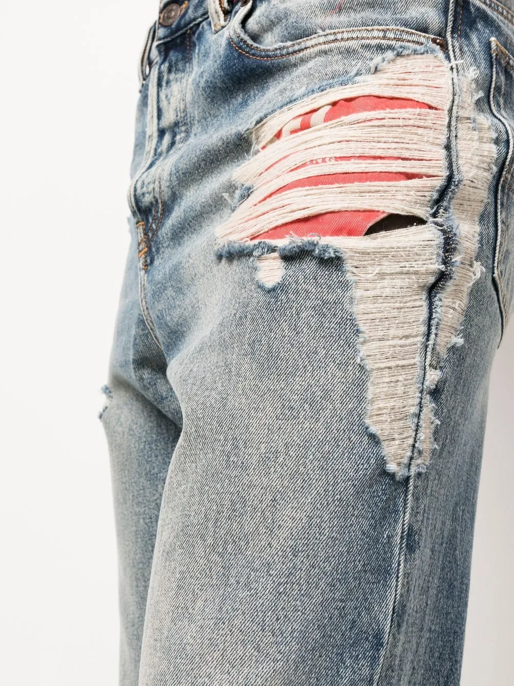 Distressed shop diesel jeans