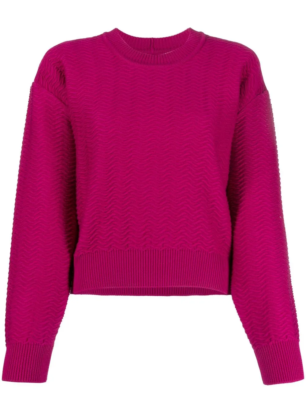 

Emporio Armani suéter tejido con cuello redondo - Rosado